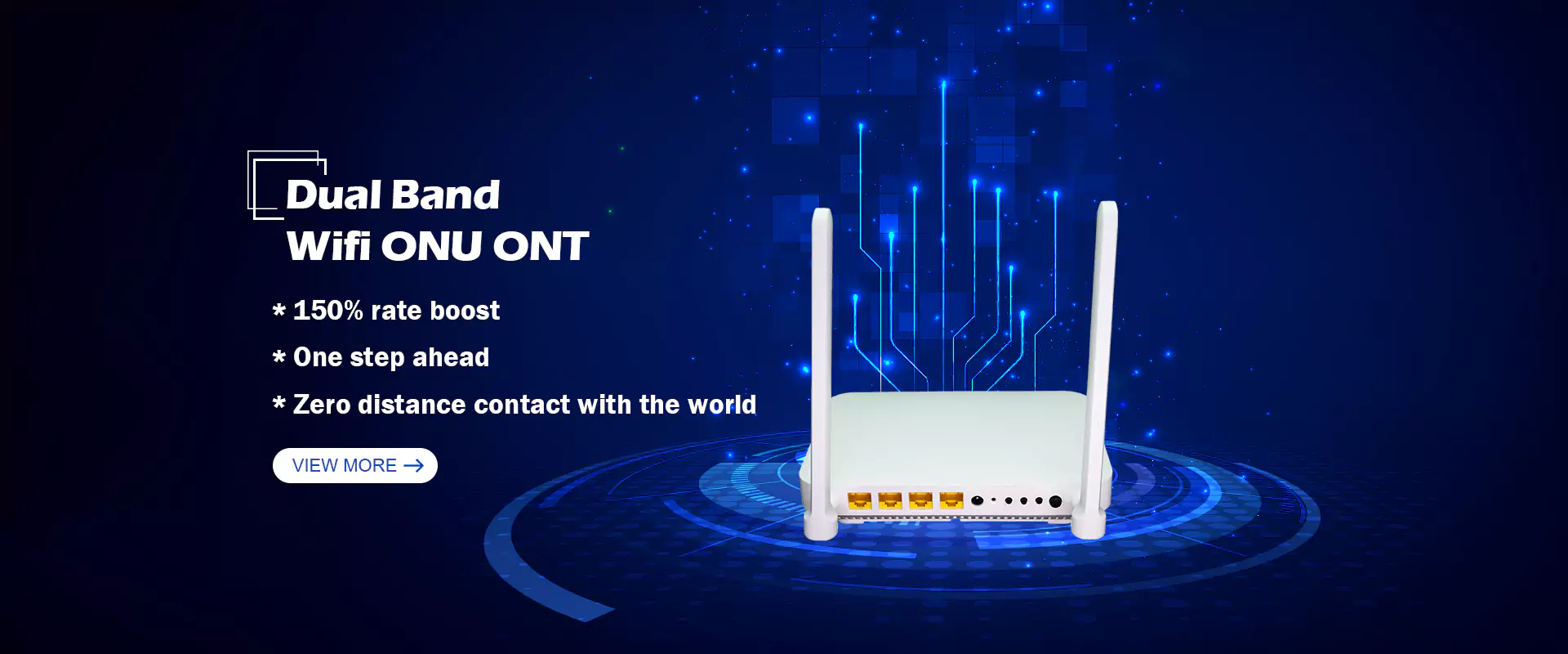 China Dual Band Wifi5 Ono Ont